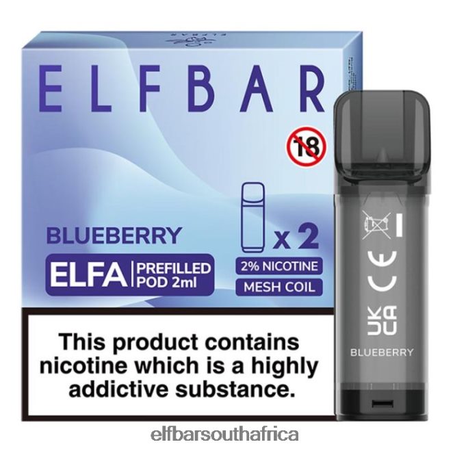 ELFBAR Elfa Pre-Filled Pod - 2ml - 20mg (2 Pack) 402LXZ123 Pear